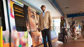 Metromover and Metrorail are dedicated fixed routes. They're elevated, so they have less impact associated with traffic.
