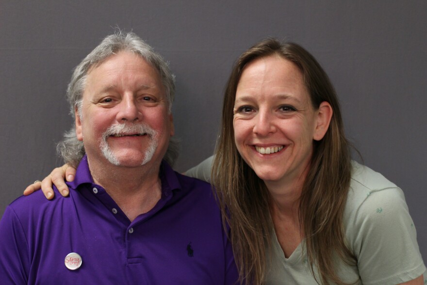 Les Harris and Angie Presley