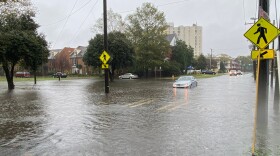 Photo by WHRO. Flooding in Norfolk.