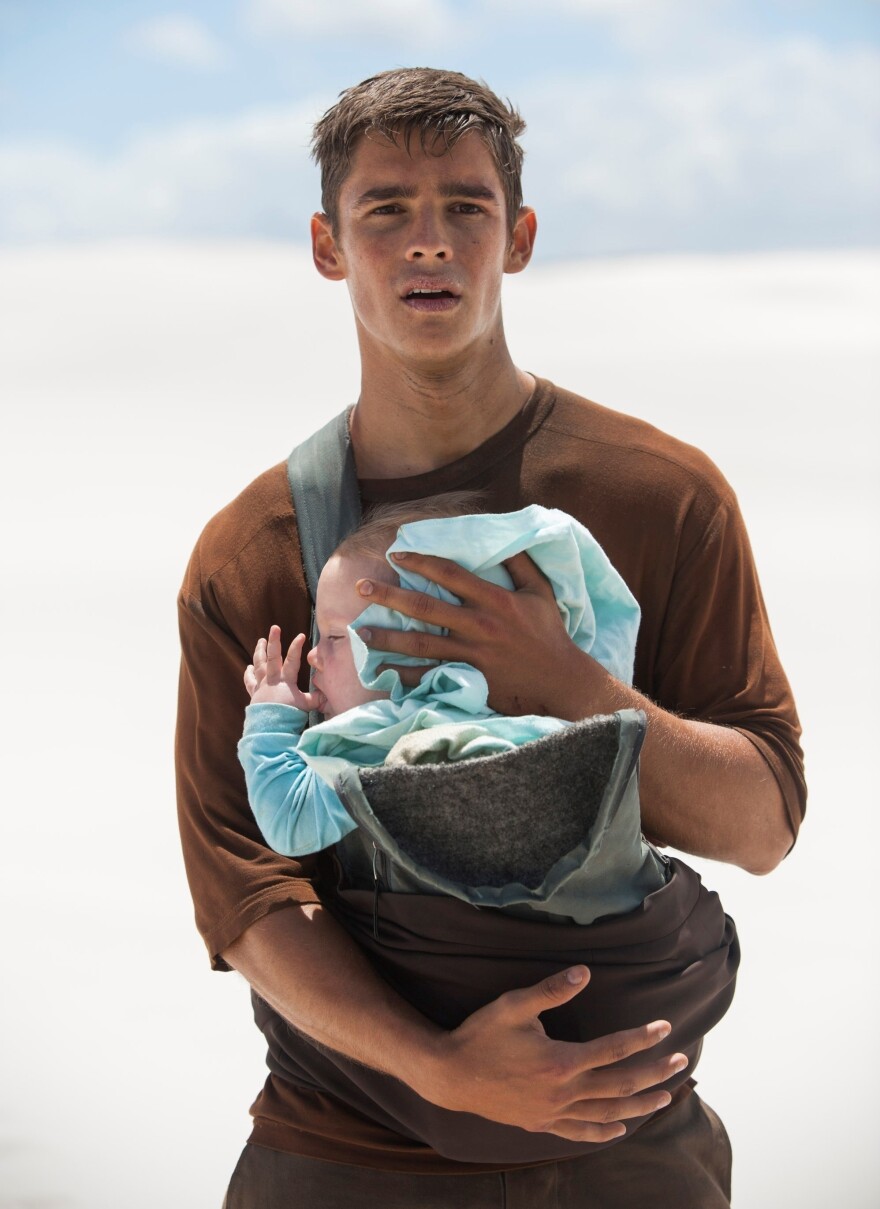 Jonas, played by Brenton Thwaites, is assigned to learn the painful history of humanity in Lowis Lowry's <em>The Giver.</em>