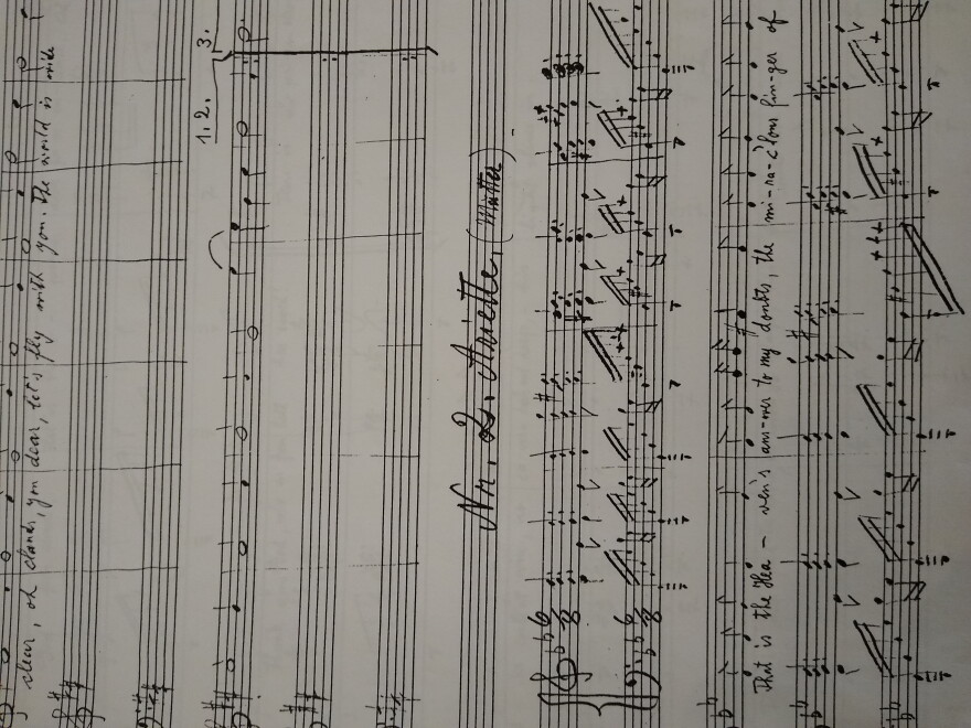  A page of "The Golden Cage" 