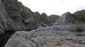 The Kink on North Fork Fortymile River. The federal government acknowledged that the North Fork's navigable and the submerged lands belong to the state of Alaska on Monday, Dec. 29, 2025.
