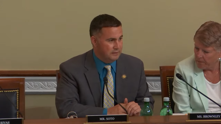 Overhauling the Marine Mammal Protection Act would have consequences for more than just manatees, Rep. Darren Soto (D-Fla.) said at Tuesday's subcommittee hearing. "The biggest lesson I've learned in Florida is that it's all interconnected."