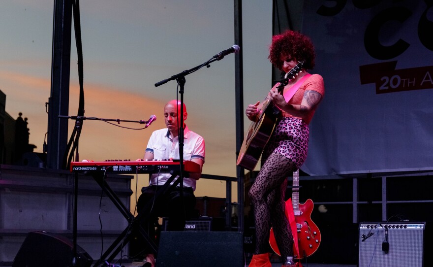 Highlights from the 20th anniversary WGLT Summer Concert Presented by CEFCU in downtown Bloomington on Saturday, June 18, 2022.