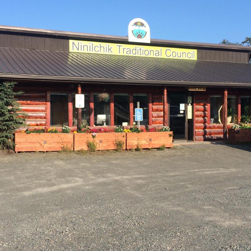 Ninilchik Traditional Council is headquartered in Ninilchik where the tribe provides services and outreach for both tribal members and the public residing in tribal boundaries. NTC's mission is to promote the sovereignty, wellbeing, and cultural identity of the Ninilchik tribe’s people for generations to come. (Photo by Daysha Eaton, KBBI - Homer)