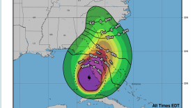 Map: National Hurricane Center