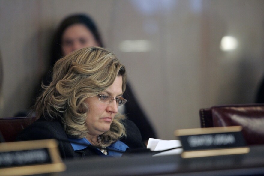 <p>State Sen. Shannon Jones, who introduced Senate Bill 5, argues that if pay and benefits for government workers can be held down, schools and cities can avoid cutbacks. </p>