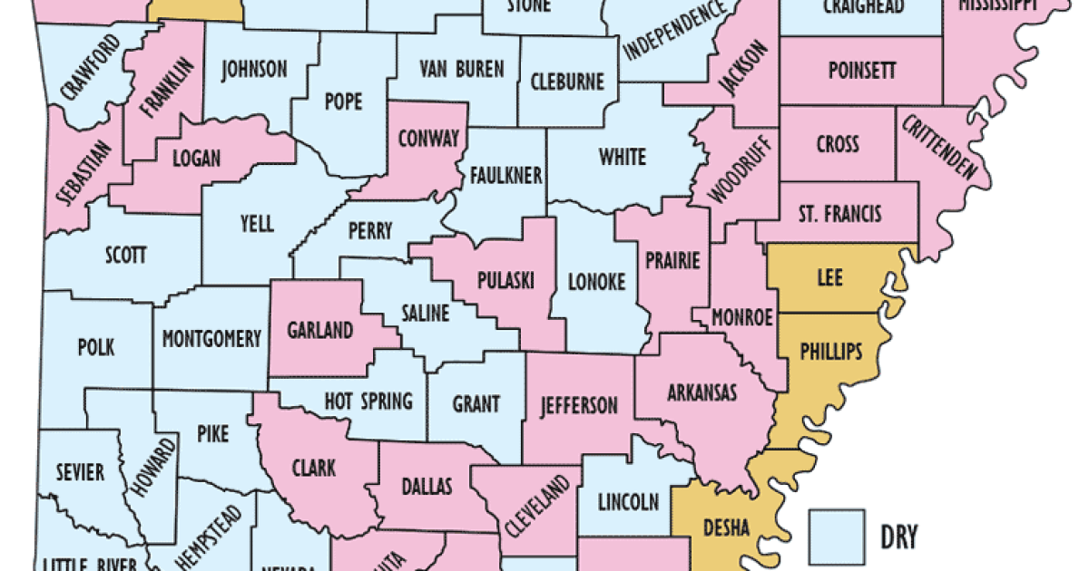 UA Study Points To Economic Effects of 'Dry' Counties Turning 'Wet'