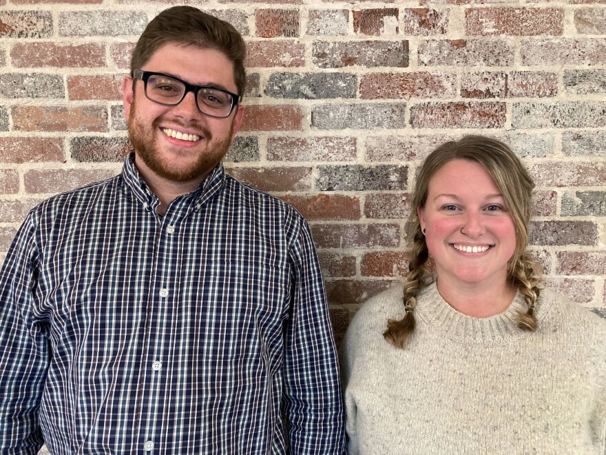 Michael Crosa and Meghan Phillips