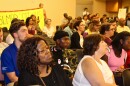 September 20, 2017 photo. About 100 people attended a town hall meeting at the O'Fallon Park Recreation Complex.