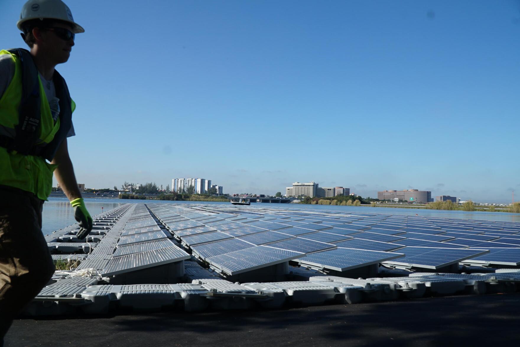 FPL Partners With MiamiDade County On New Floating Solar Panels WGCU