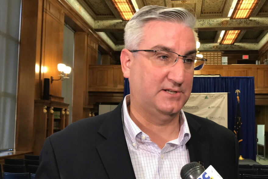 Gov. Eric Holcomb (R-Ind.) (Brandon Smith, IPB News)