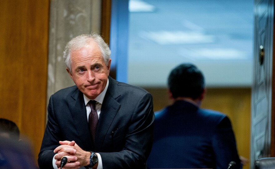 Sen. Bob Corker of Tennessee would bring policy heft and a seriousness to a Trump presidential ticket. Corker is the current chairman of the Senate Foreign Relations Committee.