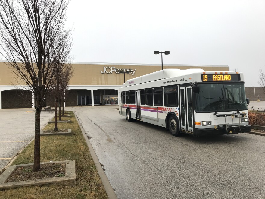 Facing foreclosure, Chapel Hill Mall's owners  are struggling to keep utilities on. Last week, J.C. Penney announced it will close.   [Jennifer Conn / WKSU]