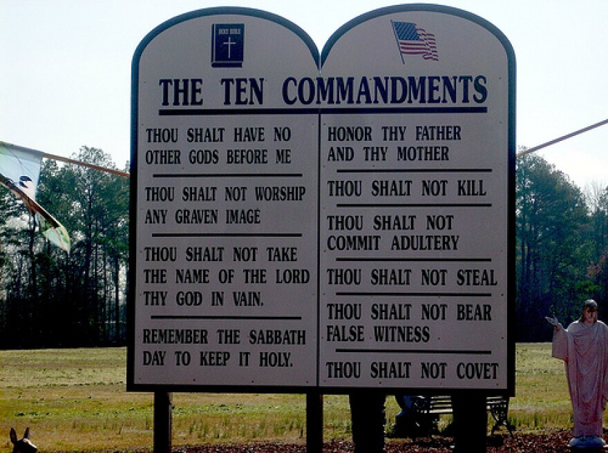 Alabama lawmakers are proposing a multitude of school prayer and religious expression bills this session including one to allow the display of the Ten Commandments in schools and other public buildings.