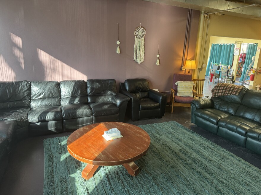 The interior of The Third Place QC, 2000 3rd Ave., Rock Island, a drop-in center that serves the homeless population.