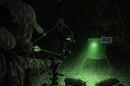 Visual example of night time hog hunting