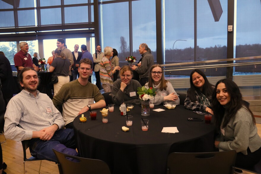 Murrow News Fellows attend Washington State University's 2025 Murrow Symposium. The Murrow News Fellowship program, created in 2023 through Washington State University, placed 16 fellows with Washington news organizations to report for two years.