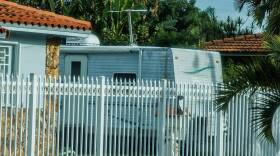 Mobile home in a house in Hialeah. The city is looking for a mechanism to tighten the rules on their use to prevent them from being rented as alternative housing. Hialeah, FL, Tuesday September 26, 2023