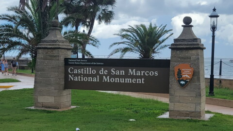 Built from coquina and completed in 1695, Castillo de San Marcos protected the city of St. Augustine for more than two centuries, until its deactivation in the early 1900s. During a recent visit, WUWF's Sandra Averhart toured the structure, which is the oldest masonry fort and best-preserved 17th-century Spanish colonial stone fort in North America.