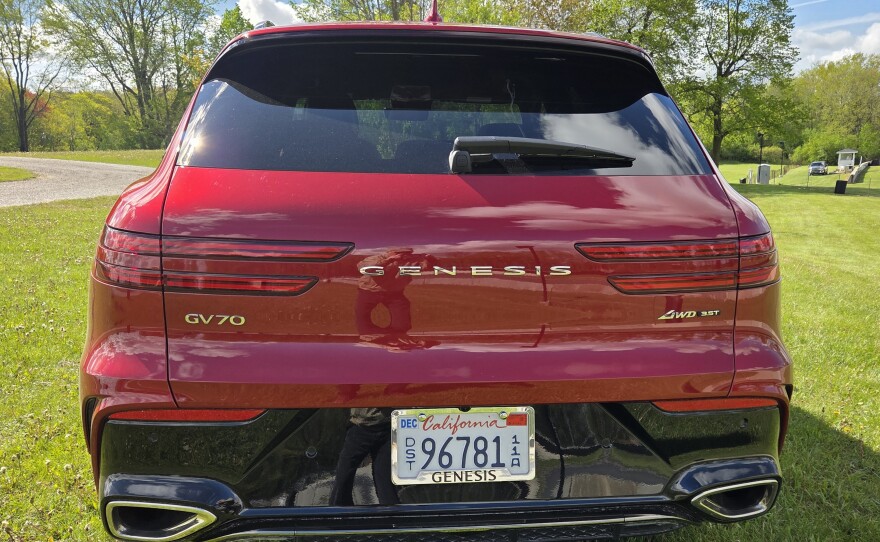 2026 Genesis GV70 rear