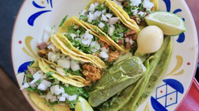 Tacos from Chilangos Taqueria in Kenner