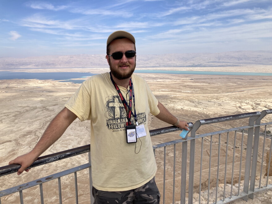 Unalaska local Sean Peters arrived in Israel on Oct. 3, four days before Hamas attacked the country, leading to the Israeli military campaign in Gaza.