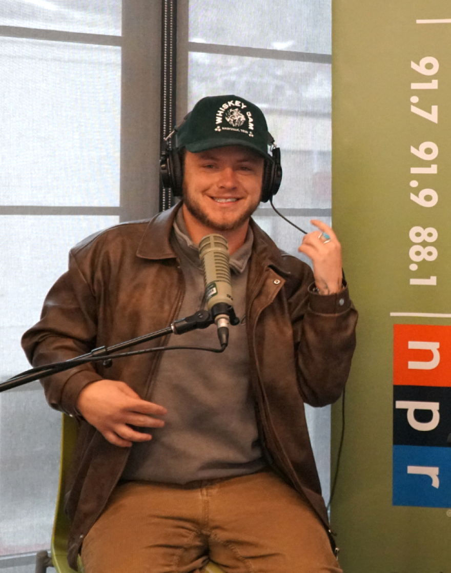 Local singer-songwriter Harry Lawson (aka "Peech.") on The Community Campfire