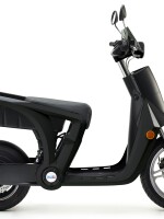 The cargo space in the back of a GenZe is big enough to haul groceries, which is why the maker, Mahindra, calls this a "pickup scooter."