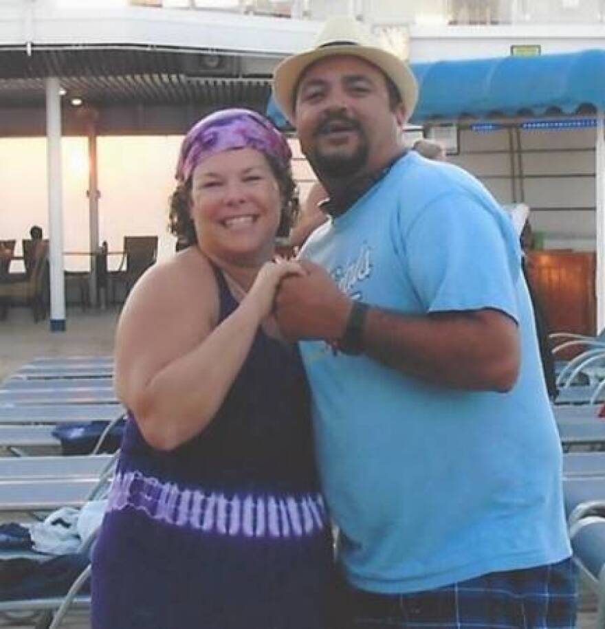 022222_provided_russfariabetsyfaria.jpg Russ Faria and his wife Betsy, enjoying a "celebration of life" cruise a few weeks before her murder.