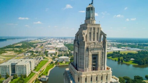 Louisiana Governor Jeff Landry called for the 2025 Special Legislative Season, regarding the subject of state election rules, beginning on Thursday, October 23, 2025, at the state capitol in Baton Rouge, La.