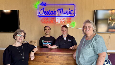 From left: Lydia Tate, Terry Otto, Chris Ermoian, Brodie Bashaw