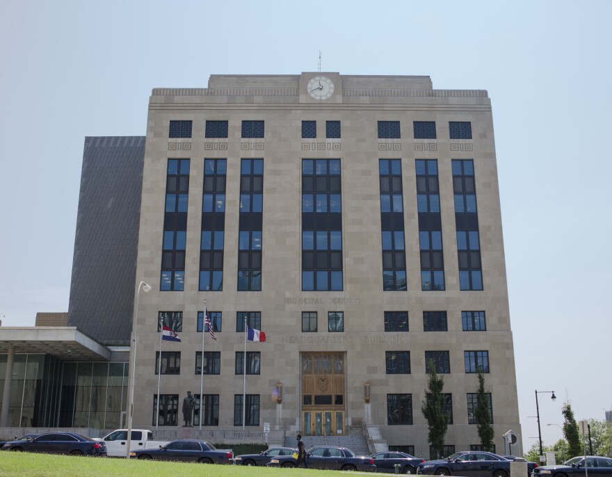 A now-former Kansas City police officer has been charged with involuntary manslaughter in the fatal vehicle crash that killed a teenager. Above, Kansas City, Missouri, Police Headquarters.