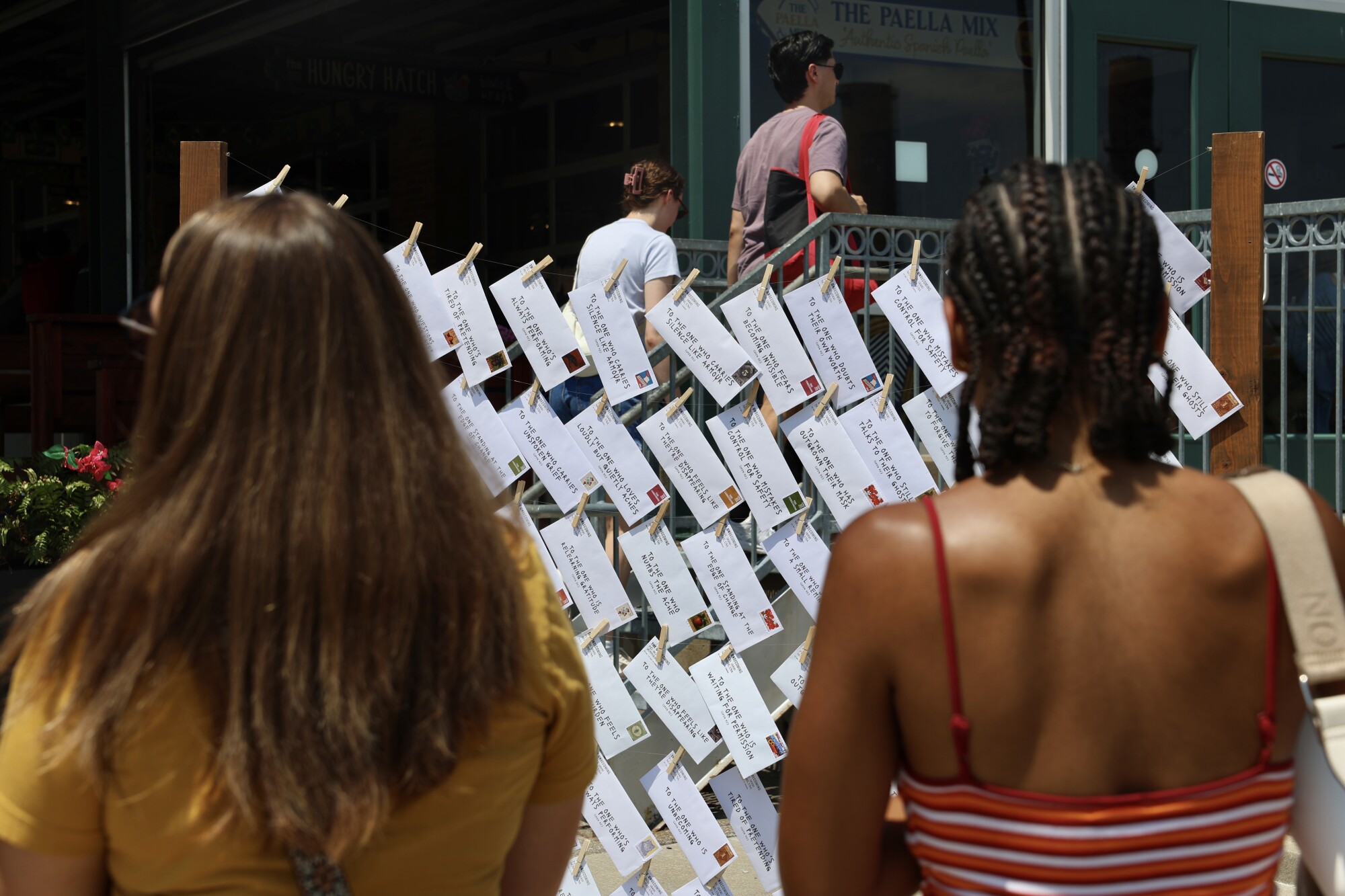 This Kansas City artist offers handwritten letters to encourage people to slow down and connect