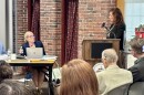 Health and Human Services Commissioner Lori Weaver answered questions from Executive Councilor Janet Stevens Wednesday about low staffing levels at the Sununu Youth Services Center.
