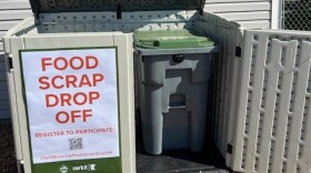 A food scrap drop off location in Boise.