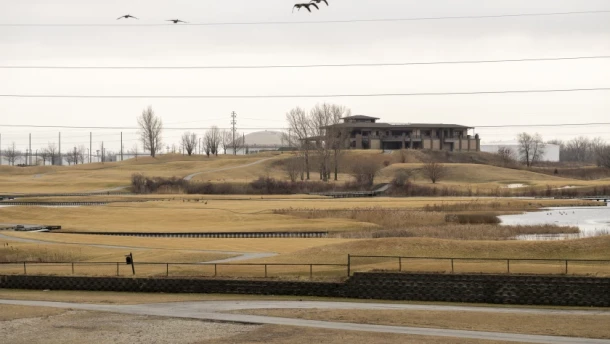 Lost Marsh Golf Course located at 1001 129th St. is a potential site of the new Chicago Bears stadium, Thursday, Feb. 19, 2026, Hammond, Ind.