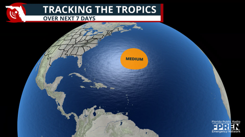 Tracking the tropics map as of Sept. 14, 2026.