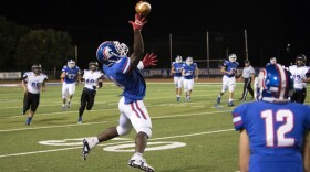Varsity football captain Nahshon Ellerbe is a senior at Trinity Christian Academy in Addison, Texas.