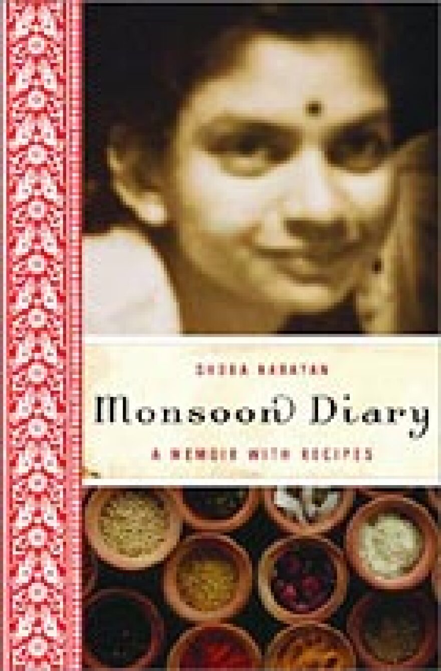 Cover for Narayan's book, 'Monsoon Diary: A Memoir with Recipes' (Villard Books)