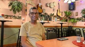 Rafael Elías Diaz Diaz, organizer of the Geneva Latino Festival, inside his restaurant the day before the event starts in the area.