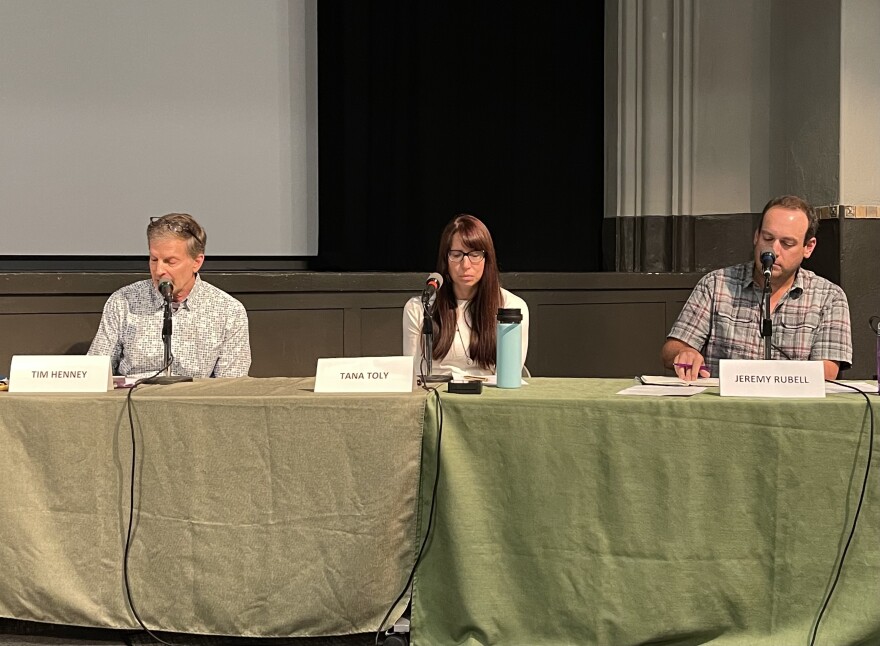 Park City Council candidates met at the Jim Santy Auditorium Monday October 11.