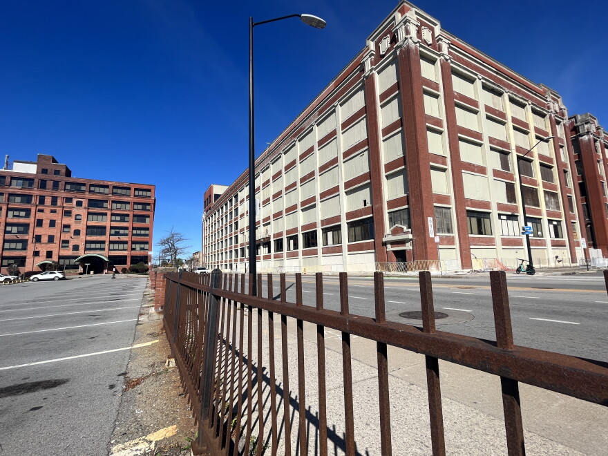 In his endorsement of a proposed housing conversion of 690 St. Paul St. (left), Mayor Malik Evans noted that affordable housing and a daycare are proposed for 690 St. Paul St. (right) across the street.