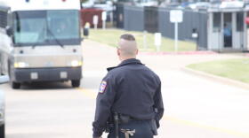  Buses, at least one of which said LaSalle Corrections Transport, left CVE a few hours after the raid began, presumably with undocumented workers inside.