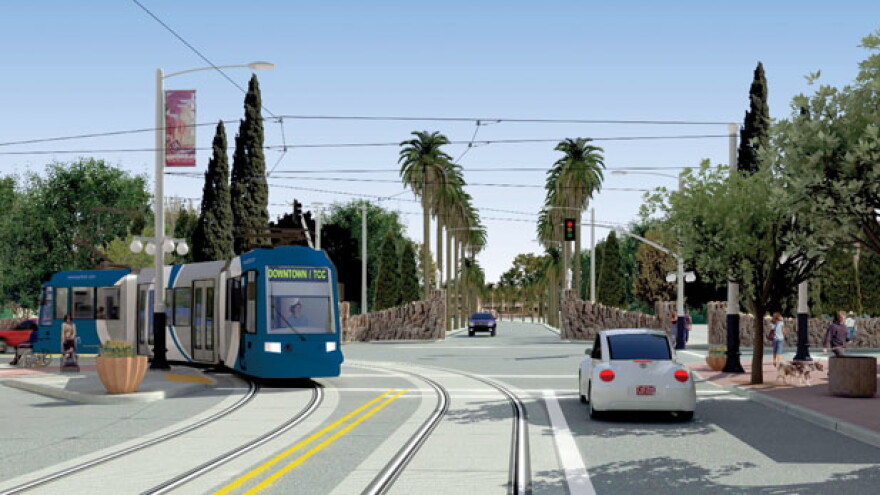 Tucson streetcar spot