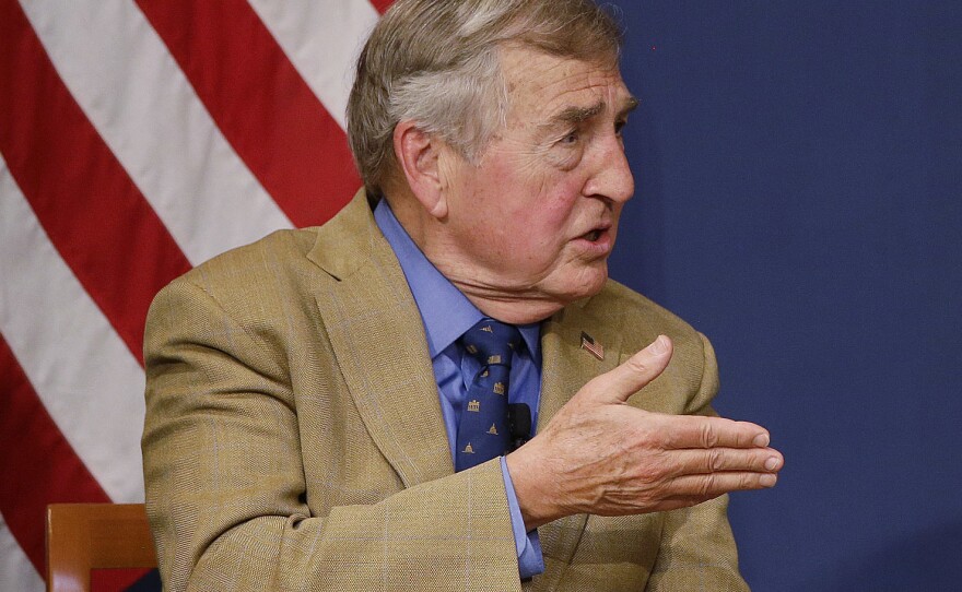 Harvard professor Graham Allison, speaking at the Kennedy School of Government last month, is the author of <em>Destined For War, </em>which explores the possibility of military conflict between the U.S. and China.