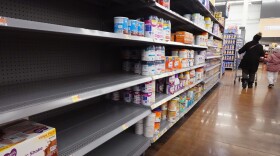Baby formula has been is short supply in many stores around the country for several months. (Scott Olson/Getty Images)