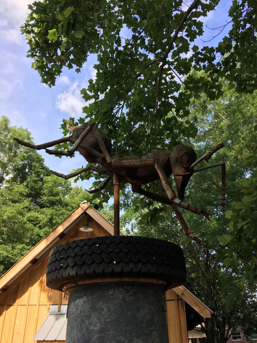Fire Ant Sculpture