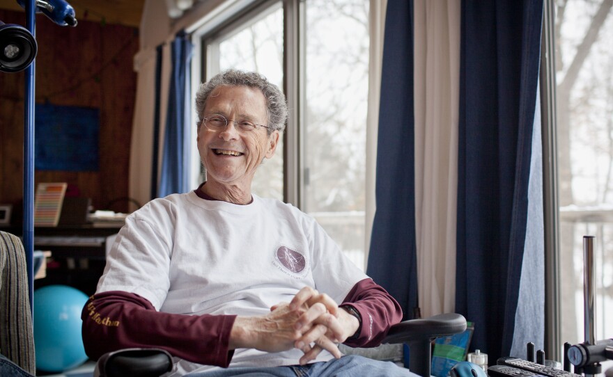 Don Wright was diagnosed with multiple myeloma in 2003 only days after completing his first marathon. Since then he has run 70 marathons in all 50 states.