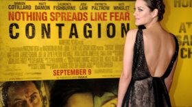 Actress Marion Cotillard attends the "Contagion" premiere at the Rose Theater, Jazz at Lincoln Center in New York City. 